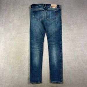 Diesel Men's Slim Jeans in Faded Blue Denim